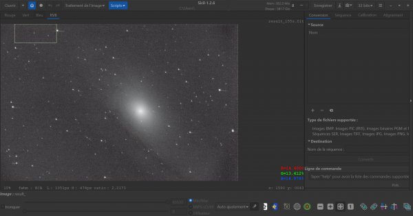 Perfectionnement en traitement d'images astrophotographiques